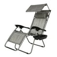 Zero Gravity Camping Chair, Folding Patio Chair Outdoor Lounge Chair