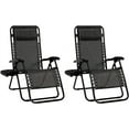 Zero Gravity Chair Adjustable Folding Reclining Lounge Chair with