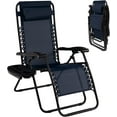 Zero Gravity Chair Adjustable Folding Reclining Lounge Chair with