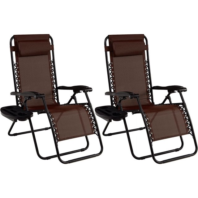 Zero Gravity Chair Adjustable Folding Reclining Lounge Chair with