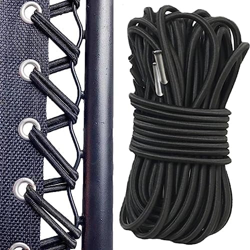 Zero Gravity Chair Cord Replacement, 4 Pack, Elastic Cord for antigravity Chair, Patio Recliner Chair, Lawn Bungee Chair, Beach Chair, Lounge Chair, Outdoor String Chair, Nylon Stretch String Cord