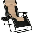 Zero Gravity Chair Patio Chair Folding Camping Chairs with Cup Holder