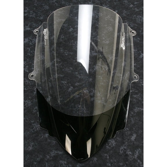 Zero Gravity Double Bubble Windscreen - Clear Acrylic Sport Bike Windshield, Race-Proven Aerodynamic Design (16-914-01)