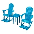 thumbnail image 1 of Zero Gravity Collection Adirondack Rocking 3-Piece Bistro Set Sky Blue, 1 of 2