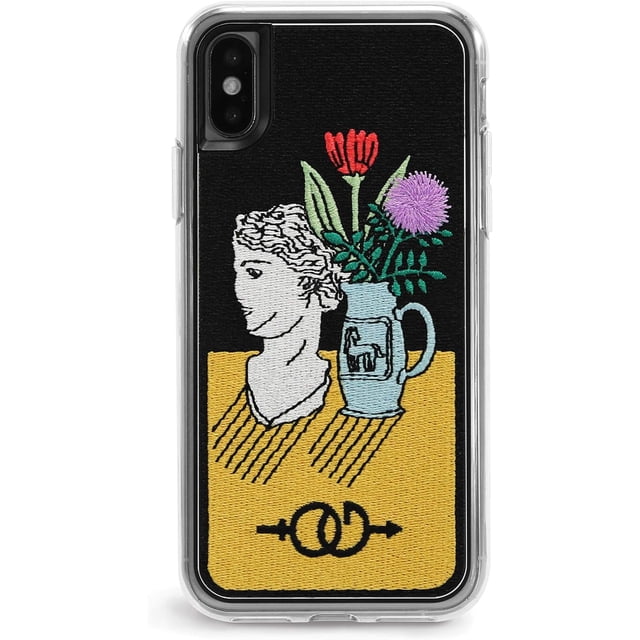 Zero Gravity Compatible with iPhone X/XS Profile Phone Case - Embroidered Design - Drop Tested, 360 Protection