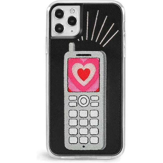 Zero Gravity Feature Phone Case for iPhone 11 Pro Max - Embroidered Design - Drop Tested, 360 Protection