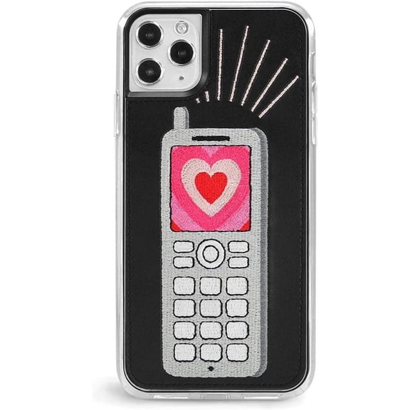 Zero Gravity Feature Phone Case for iPhone 11 Pro Max - Embroidered Design - Drop Tested, 360 Protection