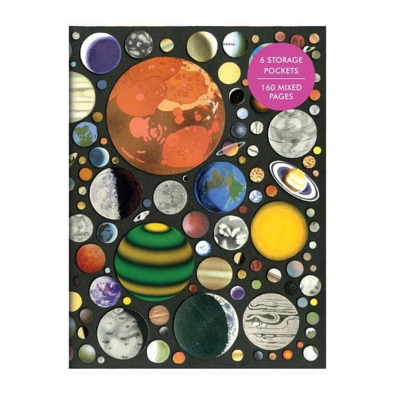 Zero Gravity PVC Multi-Pocket Cover Journal (Diary)