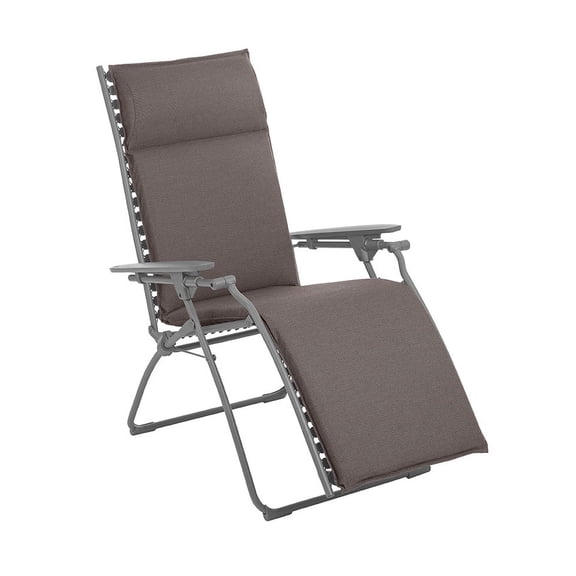 Zero Gravity Recliner - Titane Steel Frame - Expresso Hedona Fabric