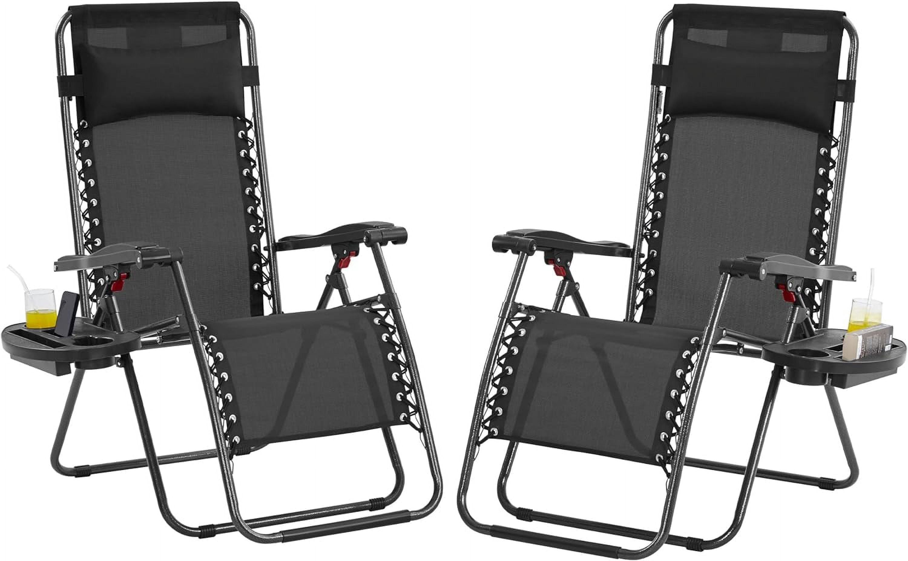 Zero Gravity Recliners Outdoor Adjustable Folding Reclining Lounge