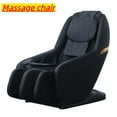 thumbnail image 1 of Zero Gravity SL-Type Track Shiatsu Massage Chair Auto-Heating, Reclining, Full-Body Massage with Auto Mode Airbag Massage Chair - Black, 1 of 8