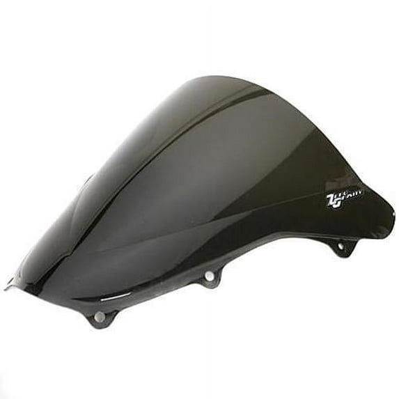 Zero Gravity Windshields Double Bubble Windscreen Dark Smoke 16-282-19