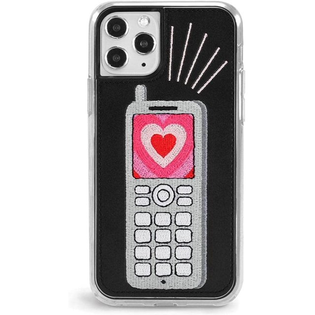 Zero Gravity iPhone 11 Pro Feature Phone Case - Embroidered Design - Drop Tested, 360 Protection
