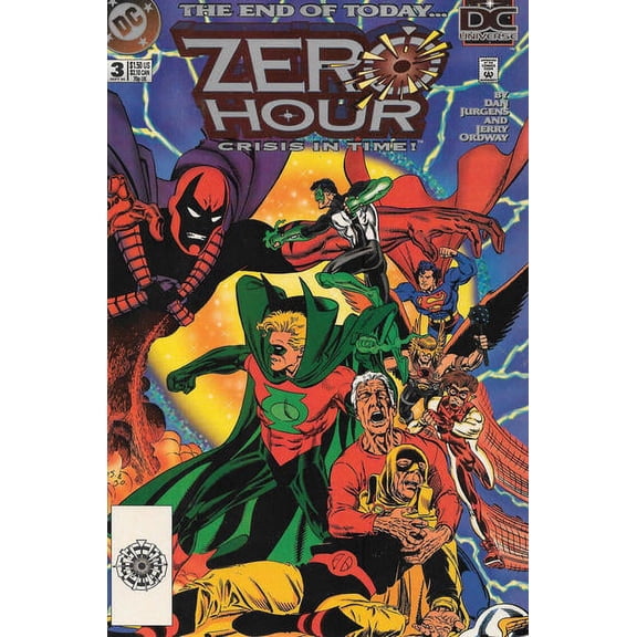 Zero Hour: Crisis in Time #3B VF ; DC Comic Book