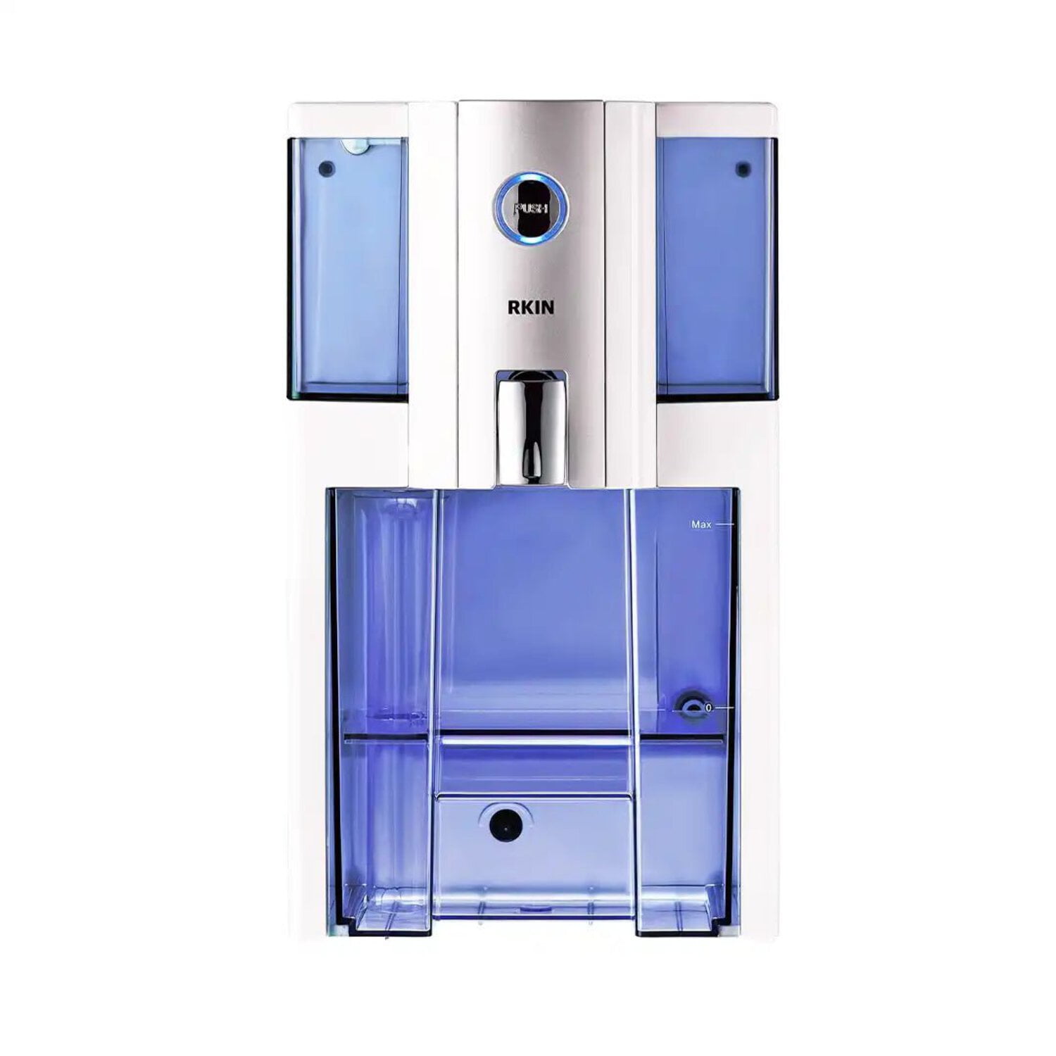 Silver White 4-Stage Countertop Reverse Osmosis Water Filter