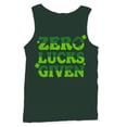 thumbnail image 1 of Zero Lucks Given Funny St. Patricks Day Shamrock Design Men's Tank Top, 1 of 3