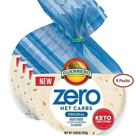 Zero Net Carbs High Fiber - 4 Packs