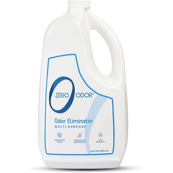 Zero Odor Multi-Purpose Odor Eliminator Spray, Home Air and Surface Deodorizer, 64 fl oz