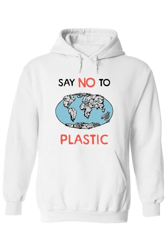Zero Plastic Doodle Hoodie Women -Image by Shutterstock, Female x-Large