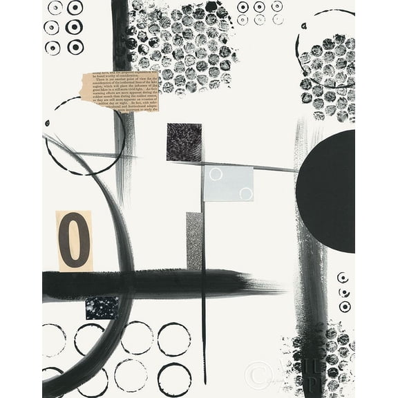Zero Poster Print by Courtney Prahl (10 x 8)