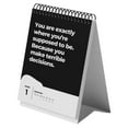 Zero Potential 2025 Humorous Calendar Demotivational Desk Calendar 2025