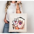 thumbnail image 1 of Zero Sip Funny Bubble Tea Boba Drink No Straw Sarcasm Fun Tote Bag, a gift just for you, 1 of 4