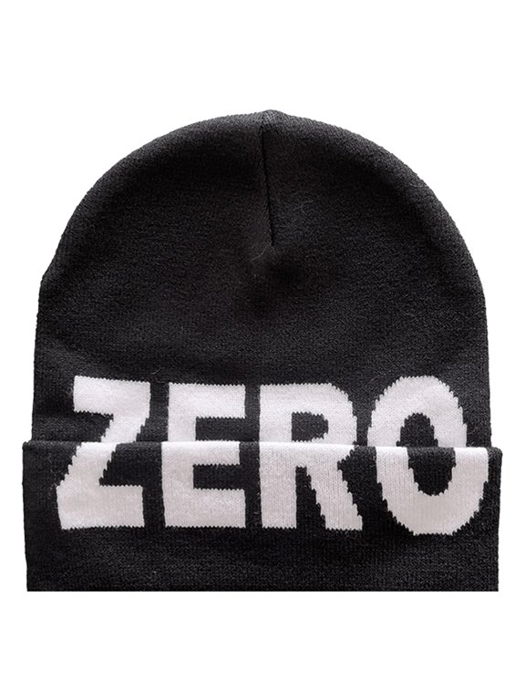 Army Tight-Knit Beanie Black/White Hat