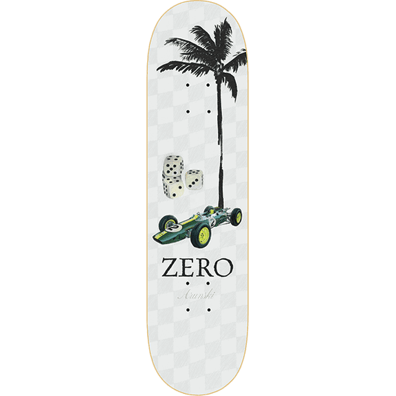 Zero Skateboards Arunski Fast Times Skateboard Deck 8.37