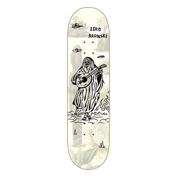 Zero Skateboards Arunski Heavy Slime Skateboard Deck - 8.25" (Deck Only)