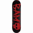 thumbnail image 1 of Zero Skateboards Bam Margera Blood Text Skateboard Deck - 8.25" x 31.9" (Deck Only), 1 of 1