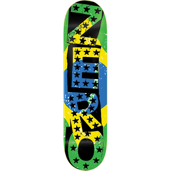 Zero Skateboards Brazilian Punk Skateboard Deck 8.25