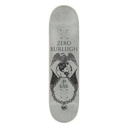 Zero Skateboards Burleigh Always Faithful Skateboard Deck - 8.25" Silver Deck Only