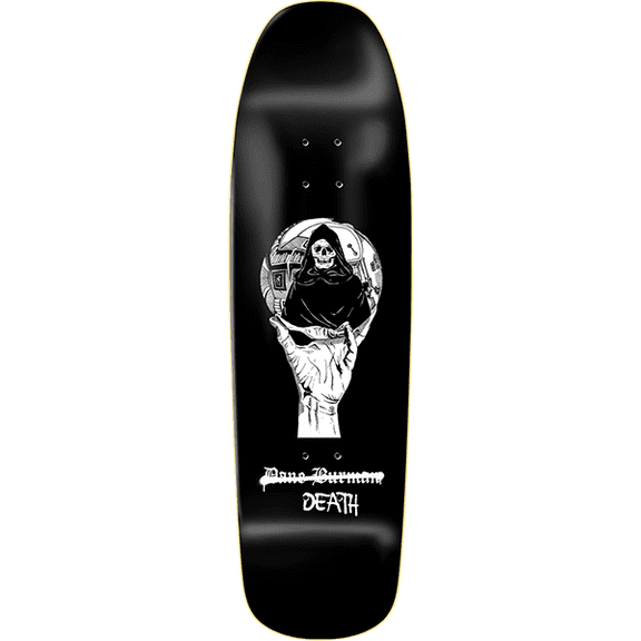 Zero Skateboards Burman Dane Vs Death Skateboard Deck 9.25x31.9 Ltd. Lenticular