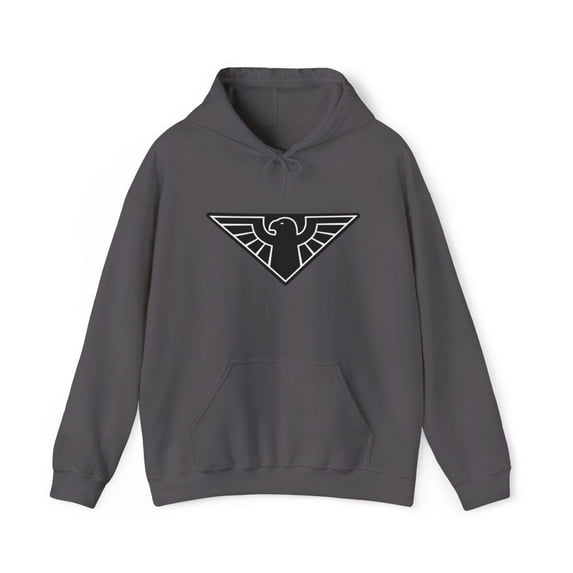 Zero Skateboards Design Eagle Jamie Hoodie Print Unisex Sweatshirt Many Colors - Charcoal / L