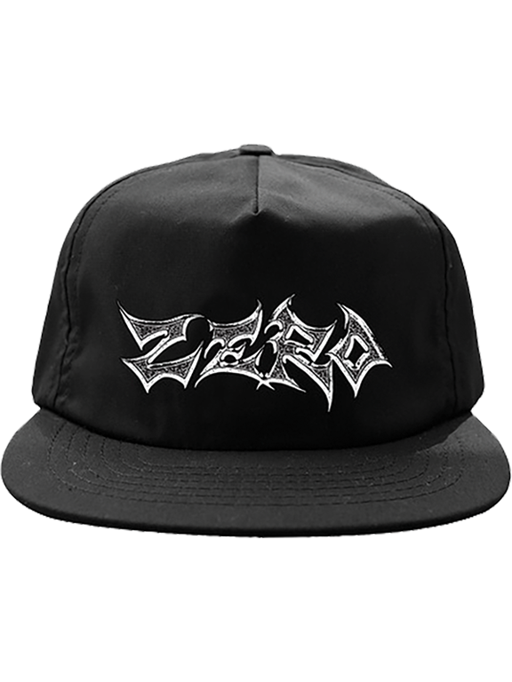 Less Than Zero Hat Black White