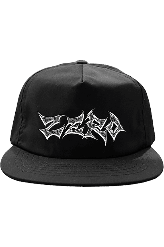 Less Than Zero Hat Black White
