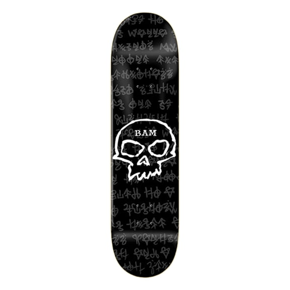 Zero Skateboards Margera Bam Stigoi Skull Skateboard Deck - 8.25" (Deck Only)