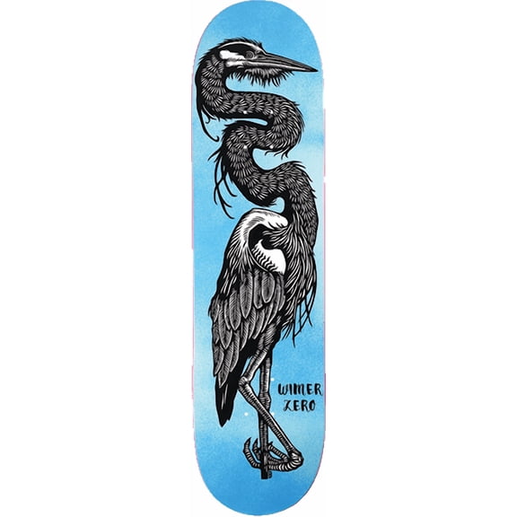 Zero Skateboards Wimer Heron Original Skateboard Deck - 8.25" (Deck Only)