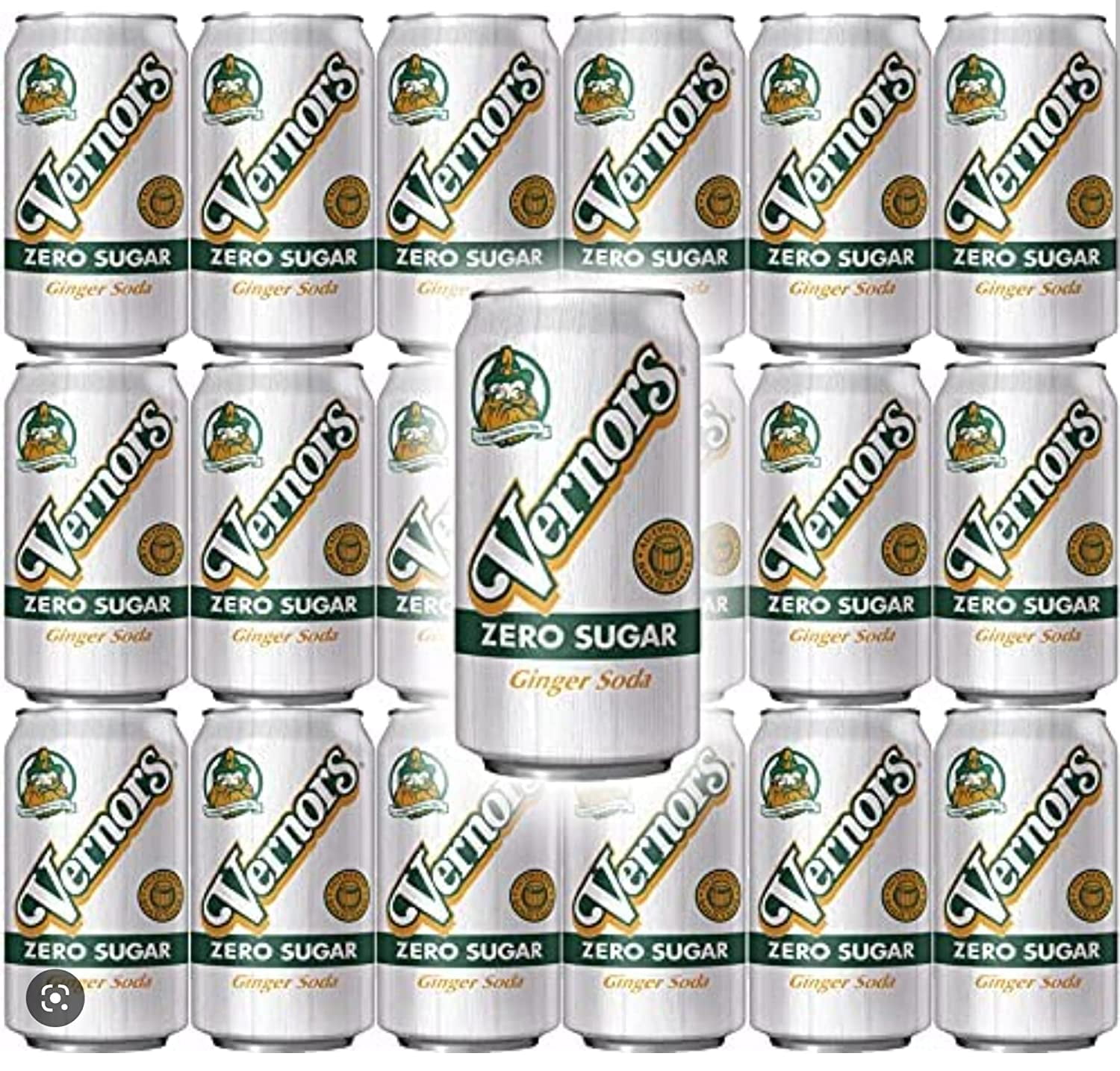 Zero Sugar Vernors 18-Pack (12 fl oz. Cans) by