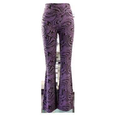 Zero Swirls Flared High Waist Pant