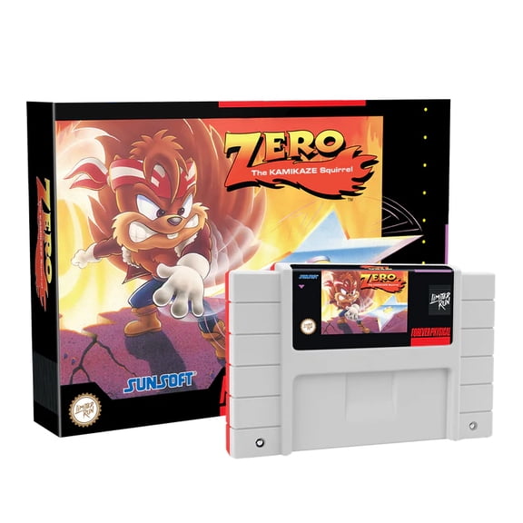 Zero The Kamikaze Squirrel - SNES