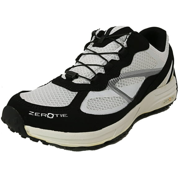 Zero Tie Women's Rocky Run White Ankle-High Fabric Gold Shoes - 6M