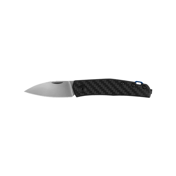 Zero Tolerance Knives Black Carbon Fiber ZT Anso Slip-joint 20CV Stainless Pocket Knife