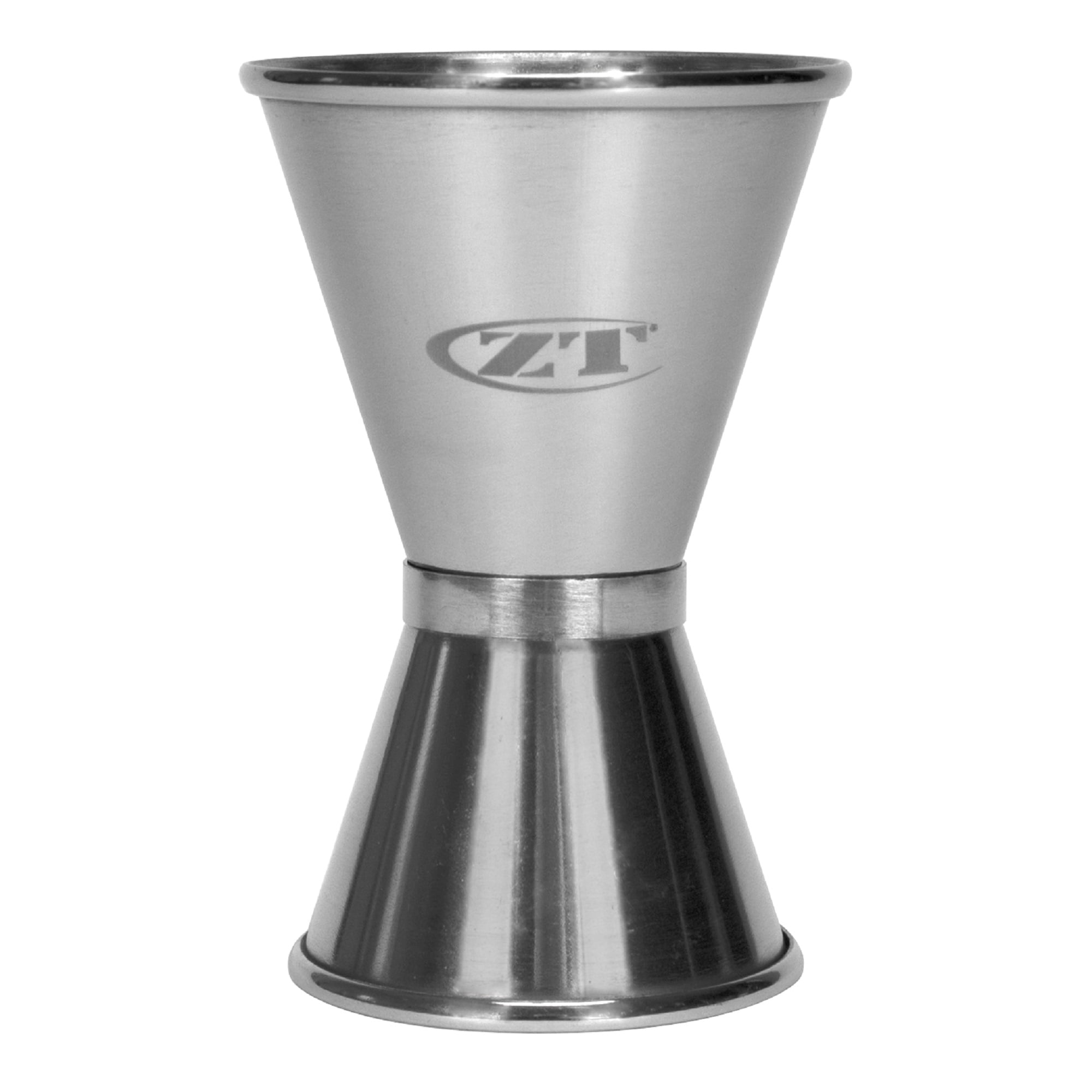 Zero Tolerance Mixology Jigger (JIGZT); Doublesided Stainless Steel