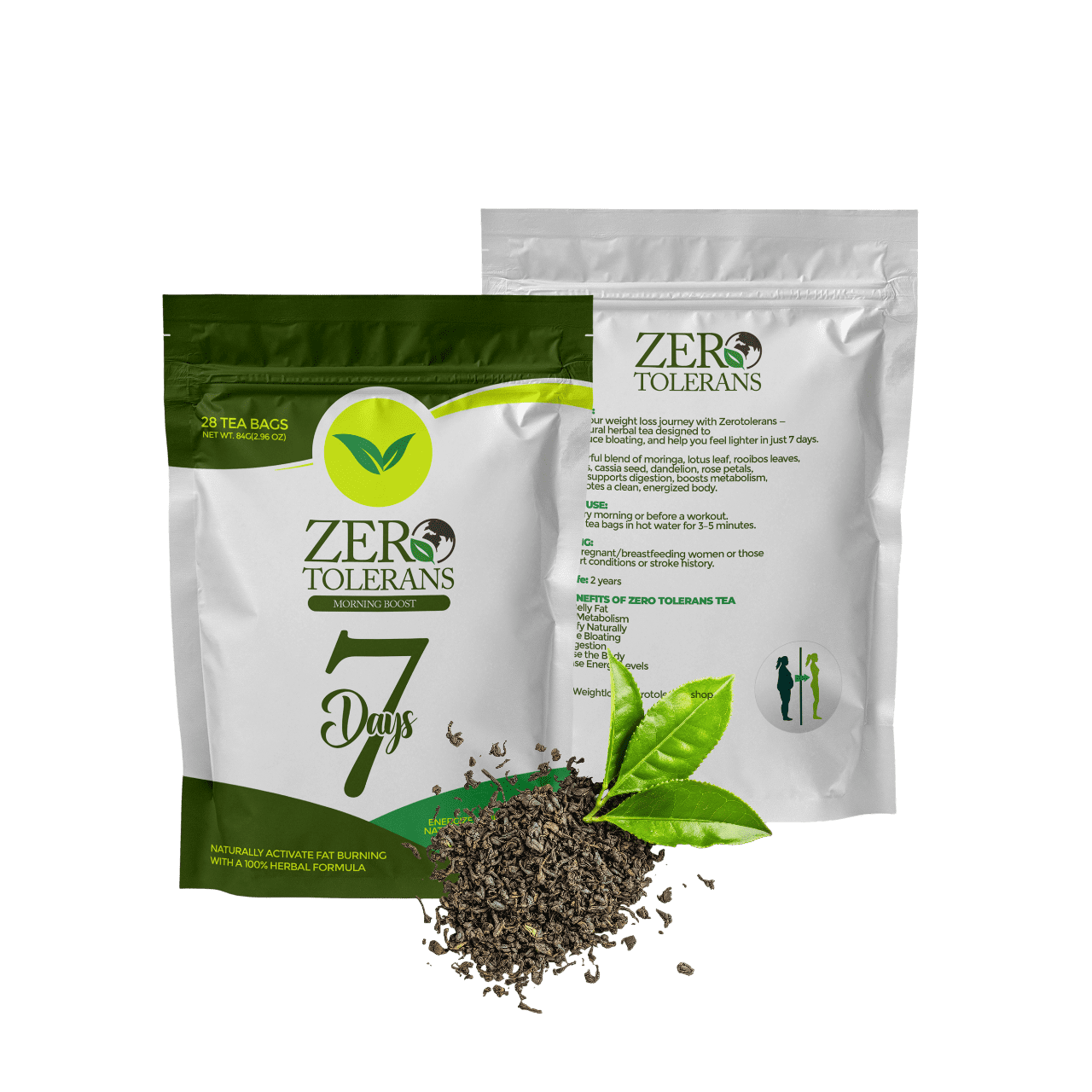 Zero Tolerans Tea Cleanse Slim & Refresh 28 Tea Bags