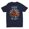 thumbnail image 1 of Zero Turn I'm Sexy And I Mow It Unisex T-Shirt, 1 of 4