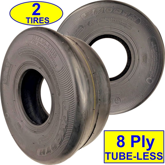 Zero Turn Mower TIRE 15x6.00-6 15x600-6 15x6x6 15x6-6 OTR smooth Slick 8ply T-L