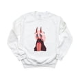 thumbnail image 1 of Zero Two Chibi Darling In The Franxx Anime Waifu Cute Fun Sweatshirt, for men & women, up to size 5XL, 1 of 3