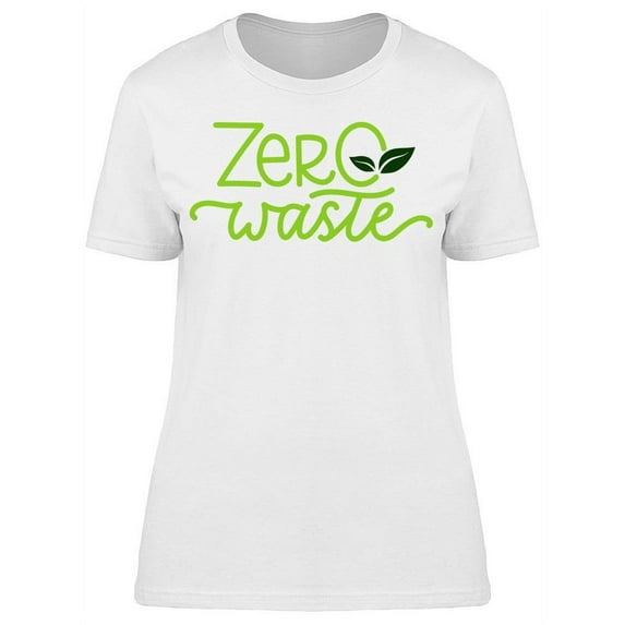 Zero Waste Design T-Shirt Women -Image by Shutterstock, Female Small