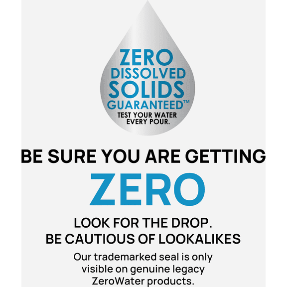 Zero Water 7 Cup Water Filter Pitcher - Single Pack